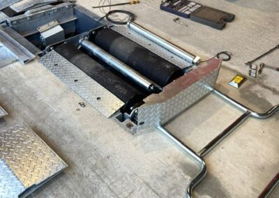 Rolling road installation