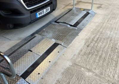 Rolling road installation