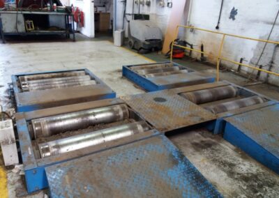 Rolling road repair work