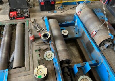 Rolling road repair work