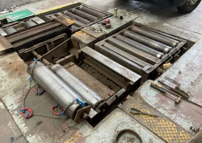 Rolling road repair work