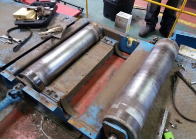 Rolling road repair work
